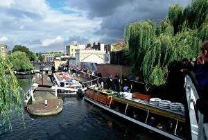 Camden Lock, London, England, United Kingdom, Europe Camden Lock, London, England, United Kingdom, Europe