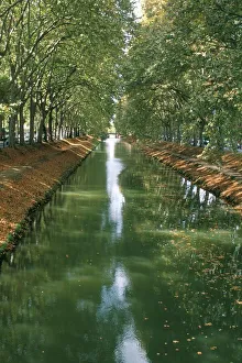 Canal de Brienne, town of Toulouse, Haute Garonne, Midi-Pyrenees, France, Europe Canal de Brienne, town of Toulouse, Haute Garonne, Midi-Pyrenees, France, Europe