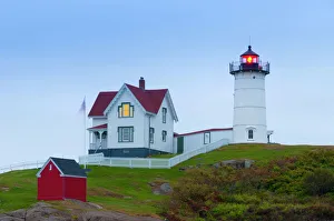 Cape Neddick (The Nubble) Lighthouse, Cape Neddick, Maine, New England, United States of America, North America Cape Neddick (The Nubble) Lighthouse, Cape Neddick, Maine, New England, United States of America, North America