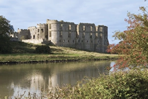 Prints of Carew Castle, built in the 12th century and abandoned in 1690, Pembrokeshire, Wales, United Kingdom, Europe Pembrokeshire Prints: Carew Castle Print, 12th-century ruin in Pembrokeshire, Wales