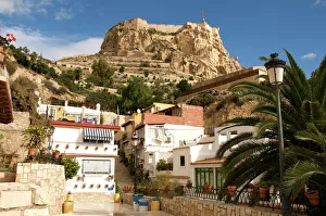 Casco Antiguo, Santa Cruz quarter and Santa Barbara castle in background Casco Antiguo, Santa Cruz quarter and Santa Barbara castle in background