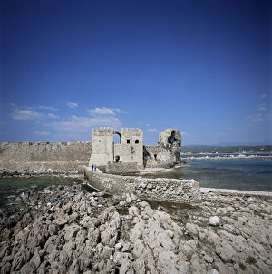 Greece Tourism Destinations Prints: Castle ruins