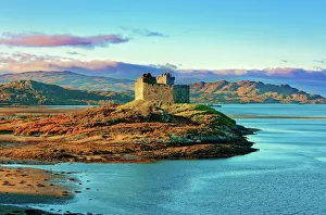 Castle Tioram on the coastal island Eilean Tioram where River Shiel and Loch Moidart meet Castle Tioram on the coastal island Eilean Tioram where River Shiel and Loch Moidart meet