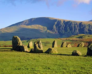 Prints of Castlerigg Stone Circle, Cumbria, Lake District, England Lake Prints: Castlerigg Stone Circle Print