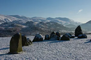 Castlerigg Stone Circle and the Helvellyn Range, Lake District National Park Castlerigg Stone Circle and the Helvellyn Range, Lake District National Park