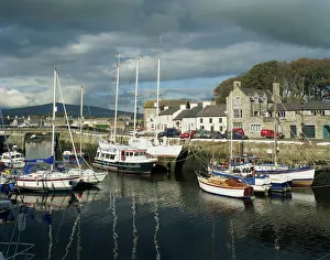 Castletown harbour, Isle of Man, England, United Kingdom, Europe Castletown harbour, Isle of Man, England, United Kingdom, Europe