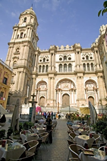 European Union Tourist Attraction Prints: Cathedral, Malaga