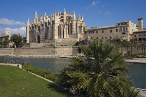 Cathedral, Palma, Majorca, Balearic Islands, Spain, Europe Cathedral, Palma, Majorca, Balearic Islands, Spain, Europe