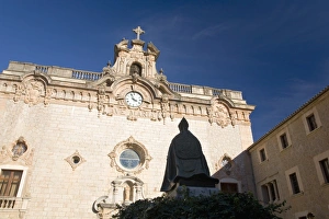 Central courtyard of the Monastery of Nostra Senyora de Lluc, Lluc, Mallorca Central courtyard of the Monastery of Nostra Senyora de Lluc, Lluc, Mallorca