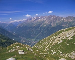 Chamonix valley, Haute Savoie, Rhone Alpes, French Alps, France, Europe Chamonix valley, Haute Savoie, Rhone Alpes, French Alps, France, Europe