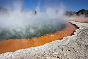 Images Dated 22nd January 2016: Champagne Pool, hot springs, Waiotapu Goethermal Wonderland, Rotorua, New Zealand