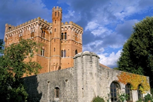 Siena Province Italy Prints: Chateau de Brolio