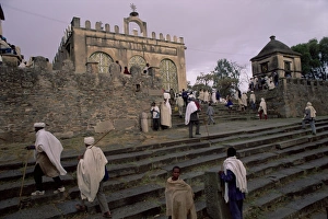 Christian pilgrims, Easter festival, Sainte Marie de Sion, Axoum (Axum) (Aksum) Christian pilgrims, Easter festival, Sainte Marie de Sion, Axoum (Axum) (Aksum)