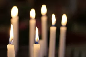 Images Dated 30th May 2012: Church candles, France, Europe