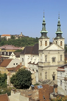 Prints of Church of Poor Clares, Castle, Bratislava, Slovakia, Europe Slovakia Prints: Print of Poor Clares Church in Bratislava Castle