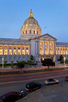 Images Dated 25th June 2011: City Hall, Civic Center Plaza, San Francisco, California, United States of America, North America