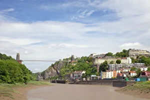 Clifton Suspension Bridge designed by Isambard Kingdom Brunel, spanning the Avon Gorge of the River Avon, Clifton Clifton Suspension Bridge designed by Isambard Kingdom Brunel, spanning the Avon Gorge of the River Avon, Clifton