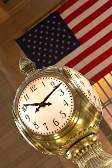 Clock, Grand Central Station, Manhattan, New York City, New York, United States of America Clock, Grand Central Station, Manhattan, New York City, New York, United States of America
