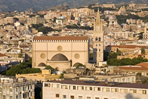 Sicilian Architecture And History Prints: Clock Tower and Duomo