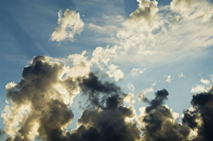 Clouds At Sunset Prints: Clouds and sunset at Nidri