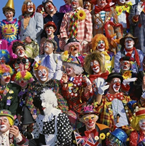 WorldInPrint: Bognor Regis Clown Convention Print