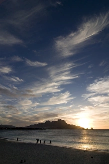 Coast at sunset, San Vincente, Mindelo, Cape Verde Islands, Atlantic, Africa Coast at sunset, San Vincente, Mindelo, Cape Verde Islands, Atlantic, Africa