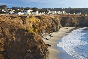 Coastal town of Mendocino, California, United States of America, North America Coastal town of Mendocino, California, United States of America, North America