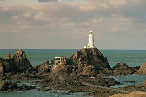 Corbiere Lighthouse, Jersey, Channel Islands, United Kingdom, Europe Corbiere Lighthouse, Jersey, Channel Islands, United Kingdom, Europe