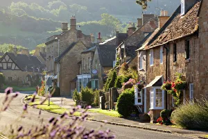 Cotswold cottages, Broadway, Worcestershire, Cotswolds, England, United Kingdom, Europe Cotswold cottages, Broadway, Worcestershire, Cotswolds, England, United Kingdom, Europe
