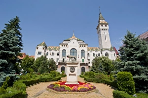 Prints of County Council Building dating from 1907, Targu Mures (Neumarkt), Transylvania, Romania, Europe Romania Prints: Targu Mures County Council Building Print 1907