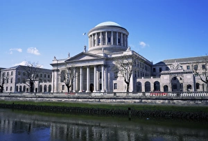European Union Capital Cities Prints: Four Courts