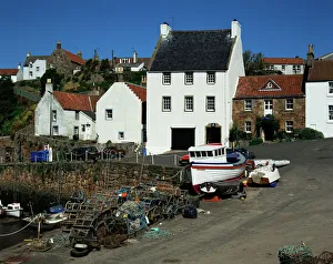 Images Dated 8th August 2008: Crail Harbour Print - A Fife Coast Scene