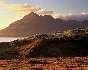 Cuillin Hills Landscape Prints: Croftship of Elgol