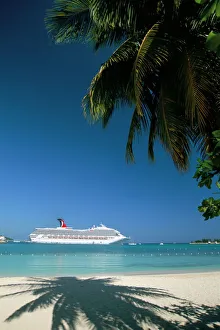 Ocho Rios Cruise Ship Print