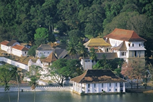 South Asia Travel Destination Prints: The Dalada Maligawa