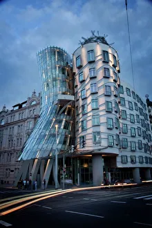 Dancing House (Fred and Ginger Building), by Frank Gehry built in 1996