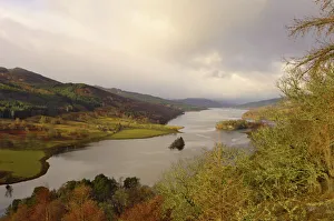 Dawn over Loch Tummel from Queens View, Perth and Kinross, Scotland Dawn over Loch Tummel from Queens View, Perth and Kinross, Scotland