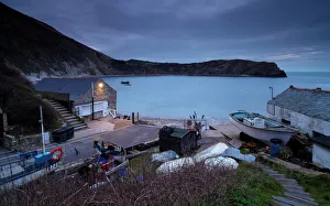 Dawn at Lulworth Cove, Jurassic Coast, UNESCO World Heritage Site, Dorset Dawn at Lulworth Cove, Jurassic Coast, UNESCO World Heritage Site, Dorset