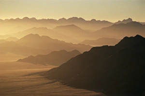 Namibia Travel Destinations Prints: Dawn ridges