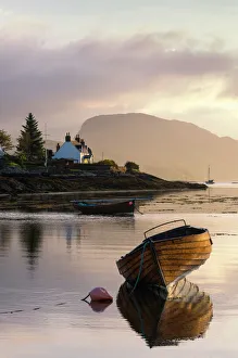 Dawn view of Plockton and Loch Carron near the Kyle of Lochalsh in the Scottish Highlands Dawn view of Plockton and Loch Carron near the Kyle of Lochalsh in the Scottish Highlands