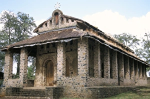 Debre Berham (Debre Birhan Selassie) church, Gondar, Ethiopia, Africa Debre Berham (Debre Birhan Selassie) church, Gondar, Ethiopia, Africa