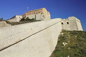 Alta Vila Collection: Defensive walls of old centre of Ibiza town