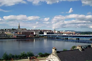 Prints of Derry (Londonderry), County Derry (Londonderry), Northern Ireland, United Kingdom, Europe County Londonderry Prints: Derry (Londonderry) City Print