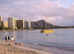 American Travel Destinations Prints: Diamond Head