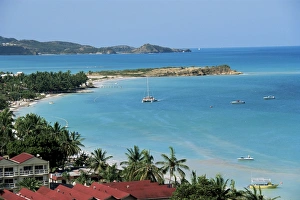 Caribbean Beach Resorts Prints: Dickenson Bay