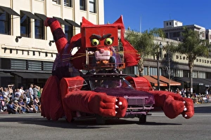 Images Dated 19th January 2009: Doo Dah Parade Float Print, Pasadena, California