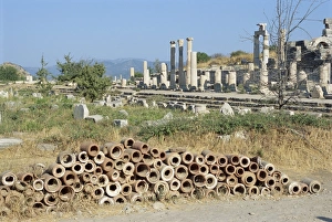 Anatolia Travel Destination Prints: Drainpipes