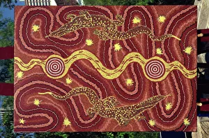 Dream paintings of the Walpiri Tribe of Aborigines, Australia, Pacific Dream paintings of the Walpiri Tribe of Aborigines, Australia, Pacific