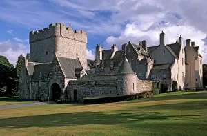 Drum Castle Print: 13th Century Keep in Aberdeenshire, Scotland