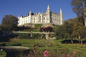 Dunrobin Castle Scotland Prints: Dunrobin Castle and grounds